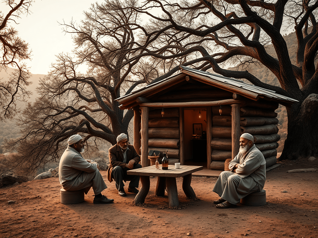 قصيدة عرزالٌ خشبيٌّ بسيط